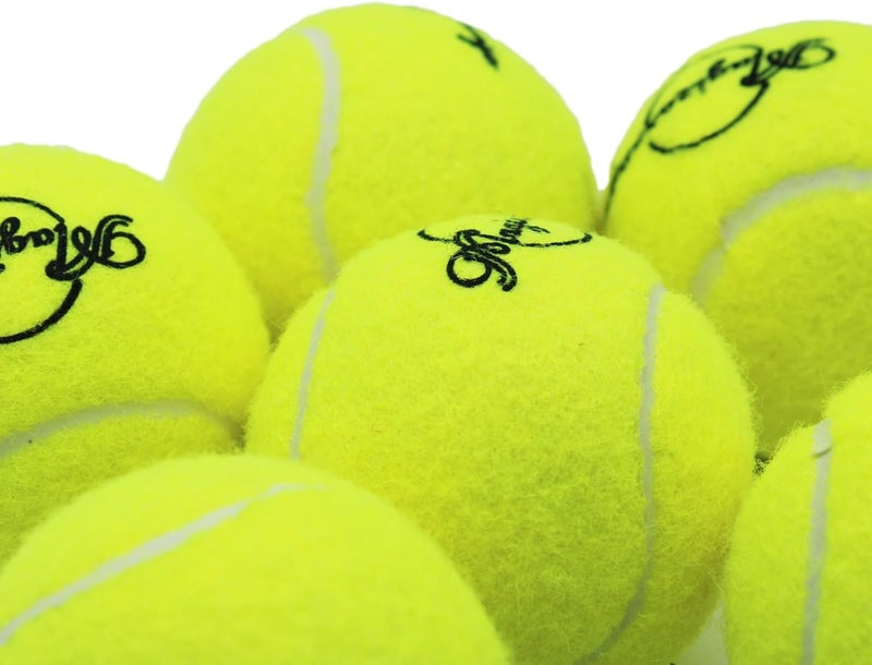 Magicorange Tennis Balls, 6 Pack Advanced Training Tennis Balls Practice Balls, Pet Dog Playing Balls, Come with Mesh Bag for Easy Transport, Good for Beginner Training Ball - Image 3